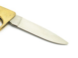 Vintage 80s Parker Imai Seki Japan 4" Redneck Brass Deer Folding Lockback Knife