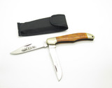 Vintage 1980s Parker Imai Seki Japan The Hunter 5.25" Smooth Bone Folding Knife