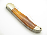 Vintage 1980s Parker Imai Seki Japan The Hunter 5.25" Smooth Bone Folding Knife