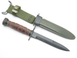 Vtg Parker Bayonet WWII Style Fixed Blade Knife M8A1 Scabbard Seki Japan Nos