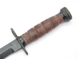Vtg Parker Bayonet WWII Style Fixed Blade Knife M8A1 Scabbard Seki Japan Nos