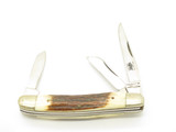 Vintage 1980s Parker Imai Seki Japan Stockman 3.25" Stag Folding Pocket Knife
