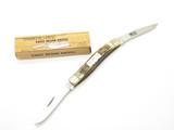 Vintage 1980s Parker Imai Seki Japan 4" Muskrat Flag Bone Folding Pocket Knife