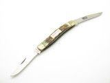 Vintage 1980s Parker Imai Seki Japan 4" Muskrat Flag Bone Folding Pocket Knife