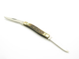 Vintage 1980s Parker Imai Seki Japan 4" Muskrat Flag Bone Folding Pocket Knife