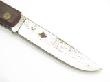 Vintage Antique Echt Stahl German 4.75" Hardwood Sodbuster Folding Pocket Knife
