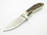 Seizo Imai Seki Custom Loveless Skinner Stag VG-10 Damascus Fixed Knife