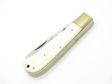 Vintage 1980s Parker Imai Seki Japan Smooth Bone 4.37" Trapper Folding Knife