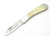 Vintage 1980s Parker Imai Seki Japan Bone 3.75" Apache Teardrop Folding Knife