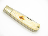 Vintage 1980s Parker Imai Seki Japan Trapper 4.37" Smooth Bone Folding Knife