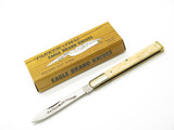 Vintage 1980s Parker Imai Seki Japan Little Pillbuster 3.75" Bone Folding Knife