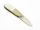Vintage 1980s Parker Imai Seki Japan Pigeon Forge Fats 2.25" MOP Folding Knife