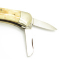 Vintage 1980s Parker Imai Seki Japan Bone 3.5" Big Canitler Folding Pocket Knife
