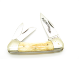 Vintage 1980s Parker Imai Seki Japan Bone 3.5" Big Canitler Folding Pocket Knife