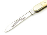 Vintage 80s Parker Imai Seki Japan Bone 3.62" First Monday Folding Pocket Knife