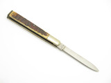 Vintage 80s Parker Imai Seki Japan Jigged 3.75" Little Pillbuster Folding Knife