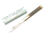 Vintage 80s Parker Imai Seki Japan Little Pillbuster 3.75" Jigged Folding Knife