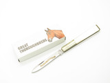 Vintage 1980s Parker Imai Seki Japan 3.75" Little Pillbuster MOP Folding Knife