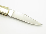 Vintage 1980s Parker Imai Seki Japan Leopard MOP 3.75" Folding Lockback Knife