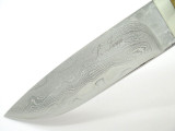 Seizo Imai Seki Custom Loveless LG Hunter Stag VG-10 Damascus Fixed Knife