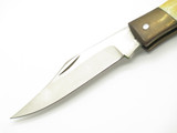 Vintage 1980s Parker Imai Prototype Seki Japan Stag 4.75" Folding Lockback Knife