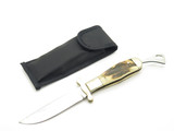 Vintage 1980s Parker Imai Seki Japan Prototype 5" Stag Folding Safety Knife