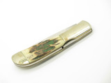 Vintage 1980s Parker Imai Prototype Seki Japan Stag 4" Folding Lockback Knife