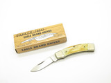 Vintage 1980s Parker Imai Prototype Seki Japan Stag 3.37" Folding Lockback Knife