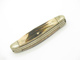 Vintage 1980s Parker Imai Prototype Seki Japan Stag 3.25" Folding Pocket Knife