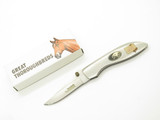Vtg 80s Parker Imai Prototype Seki Japan Stainless 3.75" Folding Linerlock Knife