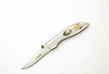 Vtg 80s Parker Imai Prototype Seki Japan Stainless 3.75" Folding Linerlock Knife