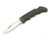Vintage 80s Parker Imai Prototype Seki Japan Black 5.12" Folding Lockback Knife