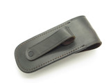 Vintage 80s Parker Imai Prototype Seki Japan Black 5.12" Folding Lockback Knife