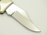 Vintage 1980s Parker Imai Prototype Seki Japan Black 5" Folding Lockback Knife