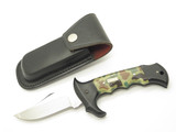 Vintage 1980s Parker Imai Prototype Seki Japan Camo 5.5" Folding Lockback Knife