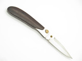 Vintage 1980s Parker Imai Prototype Seki Japan Wood 3.25" Folding Top Lock Knife