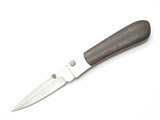 Vintage 1980s Parker Imai Prototype Seki Japan 4.25" Wood Folding Top Lock Knife
