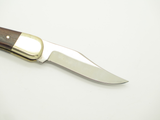 Vintage 1980s Parker Imai Prototype Seki Japan 3.5" Wood Folding Lockback Knife