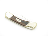 Vintage 1980s Parker Imai Prototype Seki Japan 3.5" Wood Folding Lockback Knife