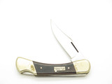 Vintage 1980s Parker Imai Prototype Seki Japan 4.5" Wood Folding Lockback Knife