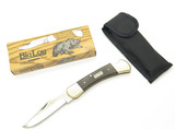 Vintage 1980s Parker Imai Prototype Seki Japan Folding Wood 4.5" Lockback Knife