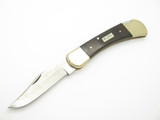 Vintage 1980s Parker Imai Prototype Seki Japan Folding Wood 4.5" Lockback Knife