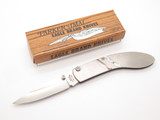 Vtg 1980s Parker Benchmade Abalone Imai Seki Japan Toplock Folding Pocket Knife