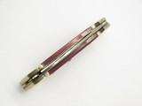 Vtg United Boker Solingen 135 Smooth Red Bone Canoe Folding Pocket Knife