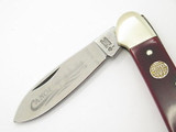 Vtg United Boker Solingen 135 Smooth Red Bone Canoe Folding Pocket Knife
