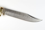 Idaho Custom Don Long Mountain Man 14.5" Stag Fixed Blade Hunting Bowie Knife