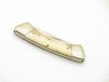 Vintage 1976-1978 Parker Frost Imai Seki Japan Folding 3.75" Bone Canoe Knife