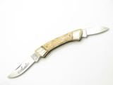 Vintage 1976-1978 Parker Frost Imai Seki Japan Folding Bone 3.75" Canoe Knife