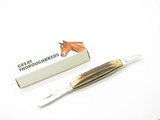 Vintage 1976-1978 Parker Frost Imai Seki Japan Folding 2.87" Mink Stag Knife