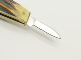 Vintage 1976-1978 Parker Frost Imai Seki Japan Folding 2.87" Mink Stag Knife